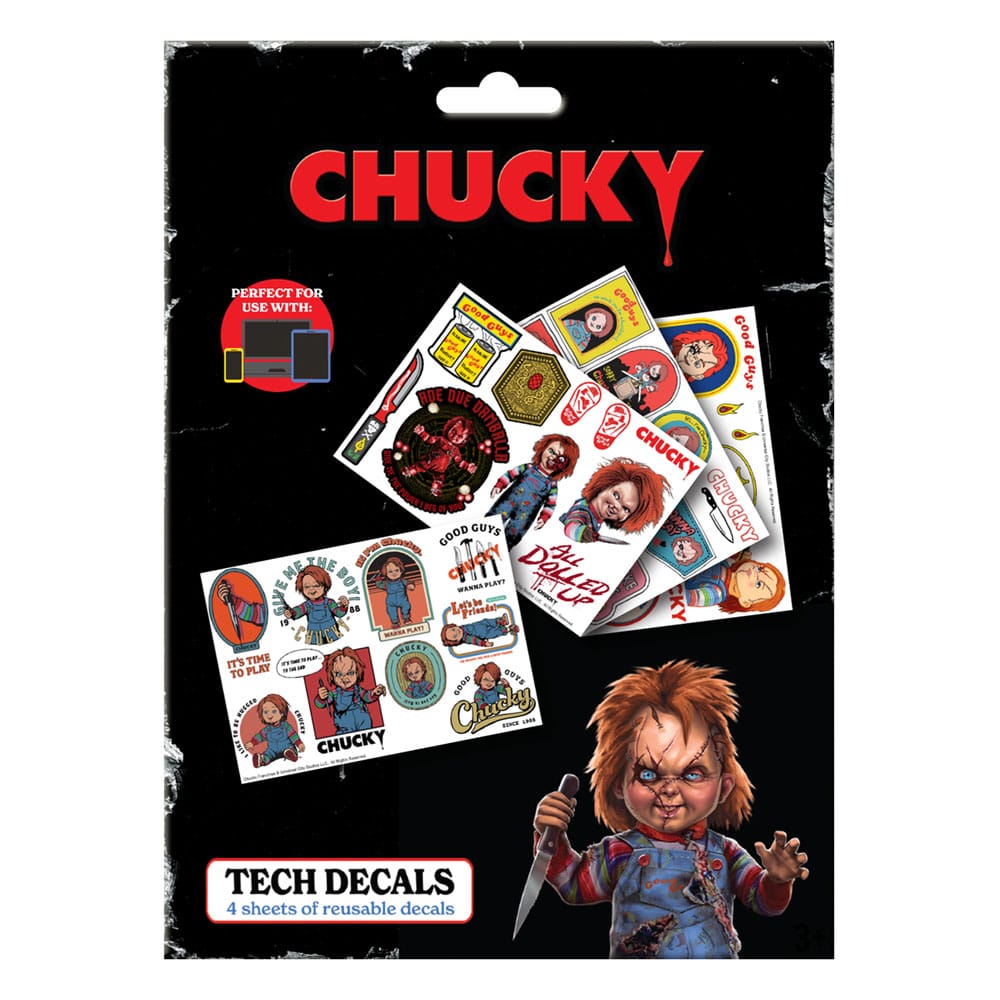 Chucky Tech Sticker Pack  5060948298384