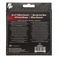 Fast & Furious Coaster 4-Pack Vintage Style  5060948297400
