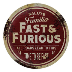 Fast & Furious Coaster 4-Pack Vintage Style  5060948297400