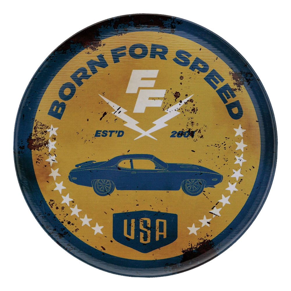 Fast & Furious Coaster 4-Pack Vintage Style  5060948297400