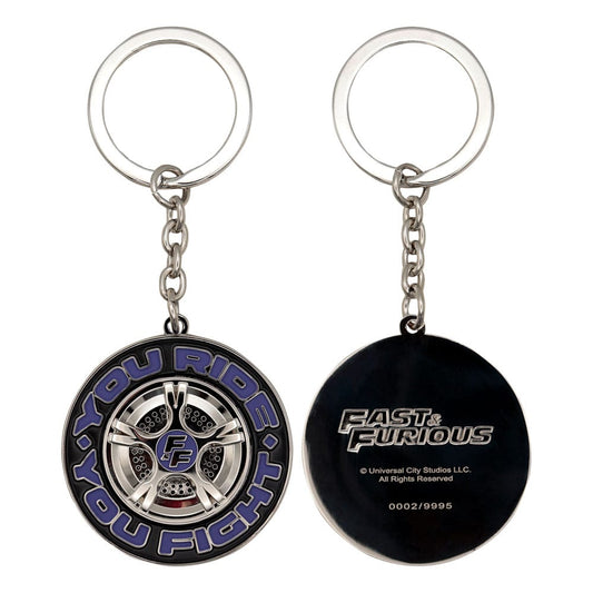 Fast & Furious Keychain You Ride You Fight Limited Edition                5060948297462