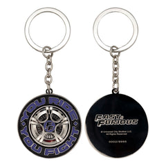 Fast & Furious Keychain You Ride You Fight Limited Edition                5060948297462