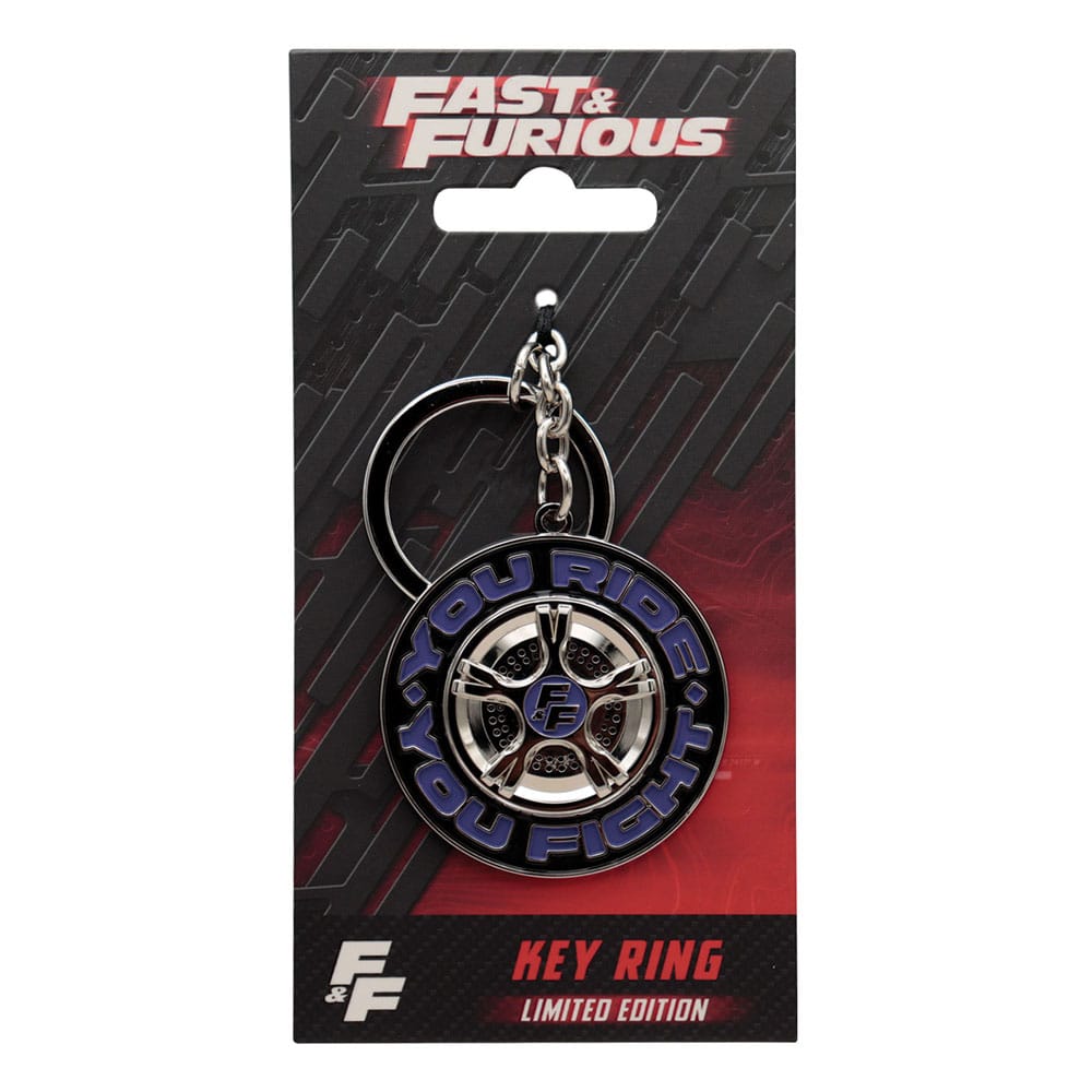 Fast & Furious Keychain You Ride You Fight Limited Edition                5060948297462