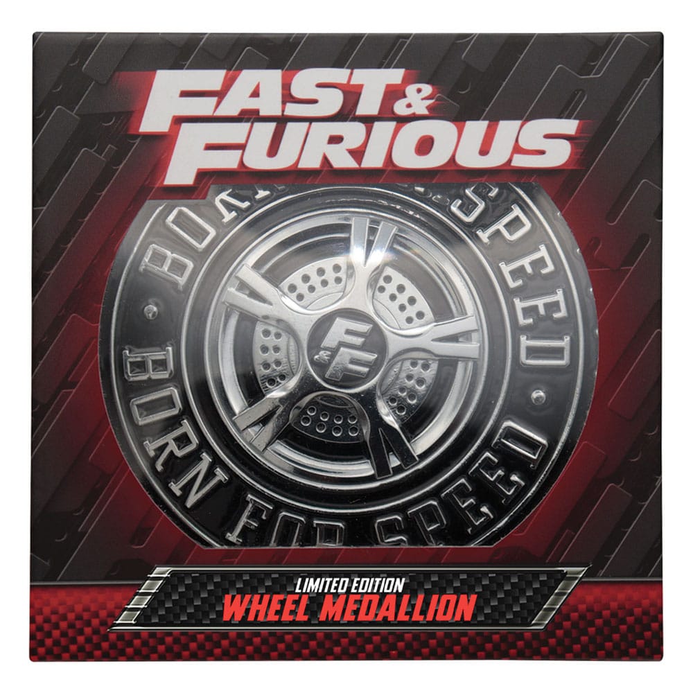 Fast & Furious Medallion Born for Speed  5060948297455