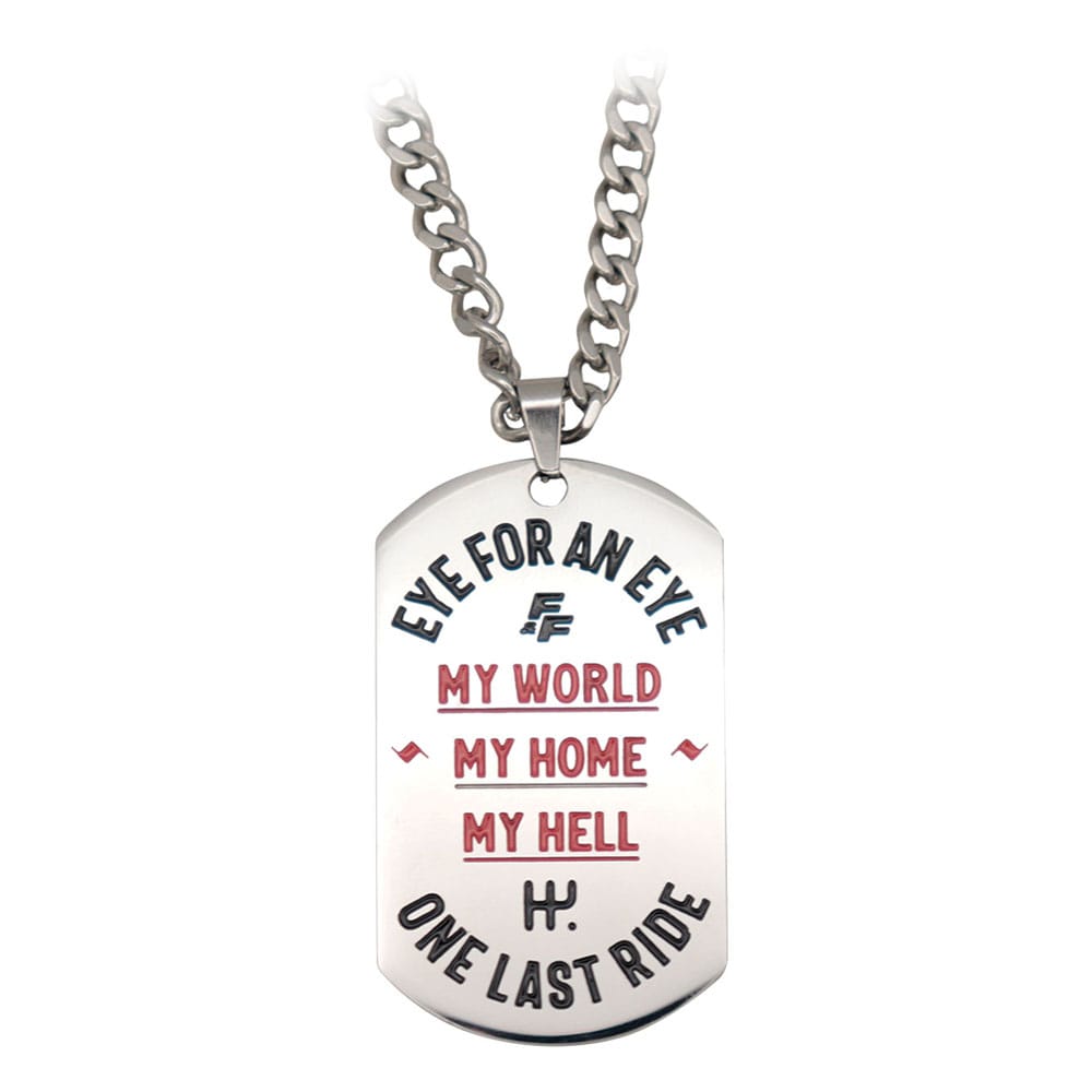 Fast & Furious Dog Tags with ball chain  5060948297424