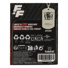 Fast & Furious Dog Tags with ball chain  5060948297424