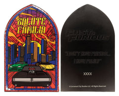Fast & Furious Ingot Stained Glass Style Metal 5061114760278