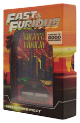 Fast & Furious Ingot Stained Glass Style Metal 5061114760278