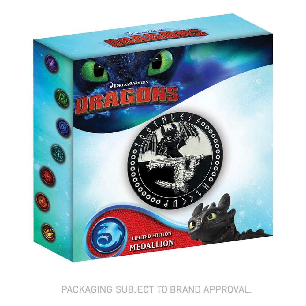 How to Train Your Dragon Medallion Limited Edition 5060948294072