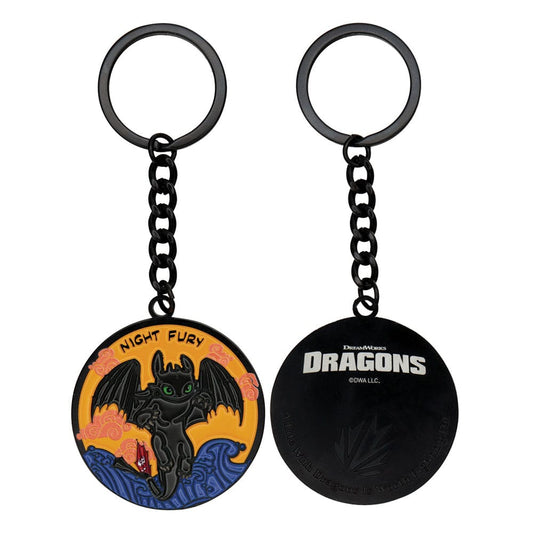 How to Train Your Dragon Keychain Night Fury Limited Edition 5060948296861