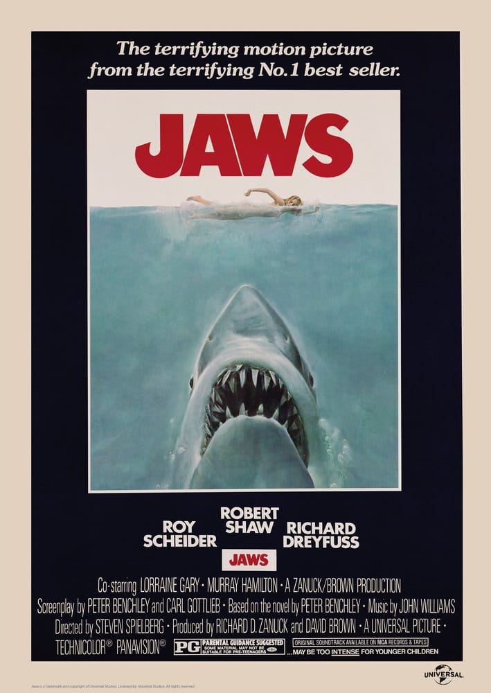 Jaws Art Print Ver. B Limited Edition 30 x 47 cm 5060242659355