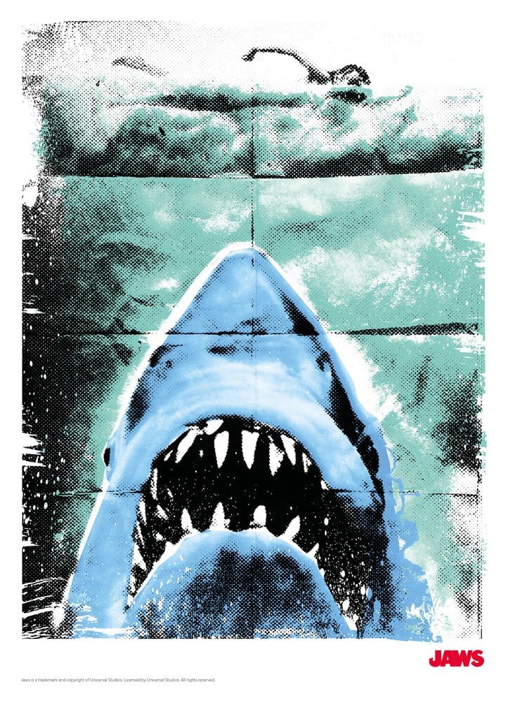 Jaws Art Print Ver. C Limited Edition 28 x 41 cm 5060242659362