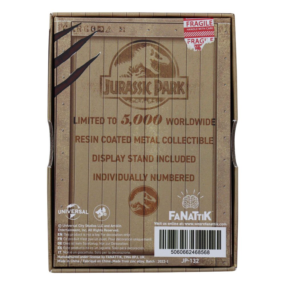 Jurassic Park Ingot Mosquito in Amber Limited Edition 5060662468568