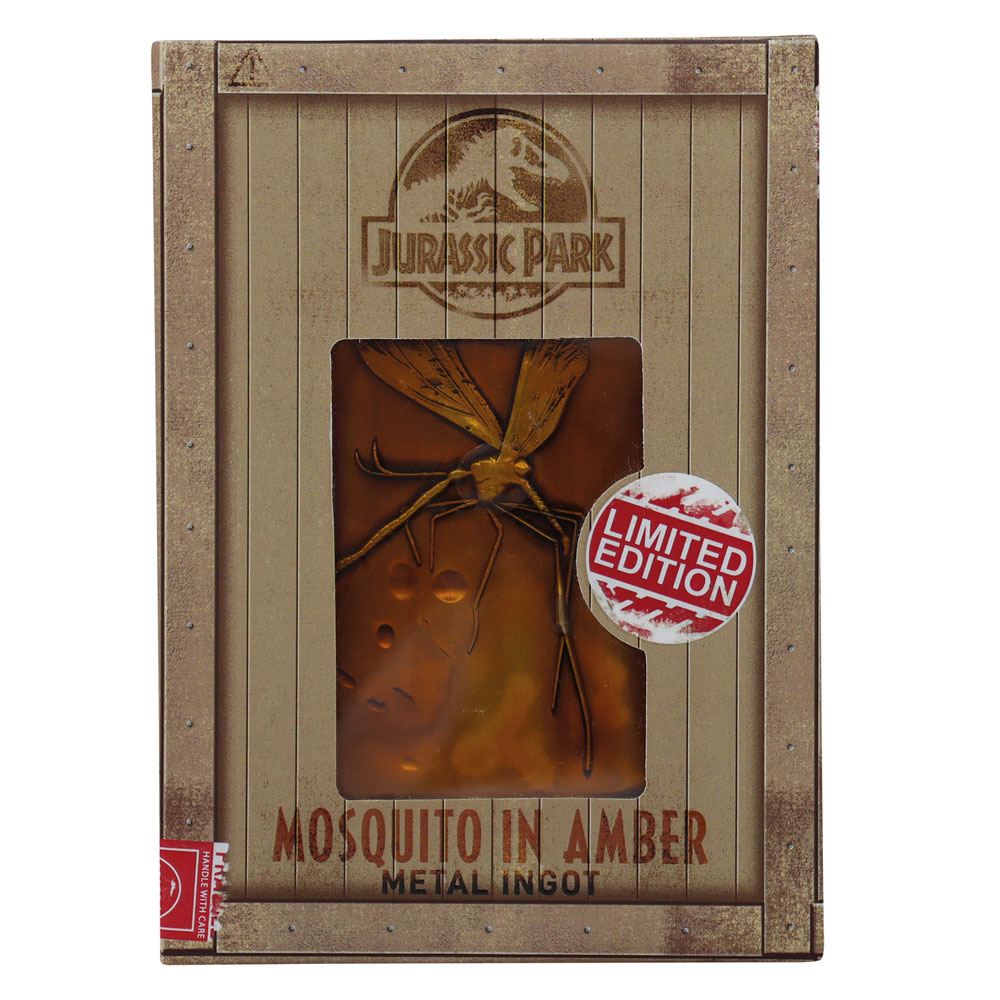 Jurassic Park Ingot Mosquito in Amber Limited Edition 5060662468568