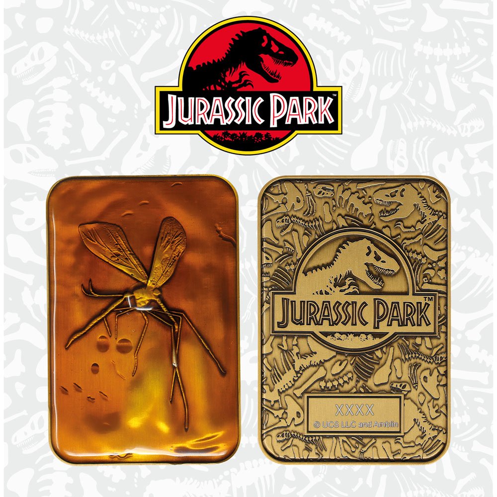 Jurassic Park Ingot Mosquito in Amber Limited Edition 5060662468568