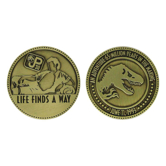 Jurassic Park Collectable Coin 30th Anniversa 5060948292641