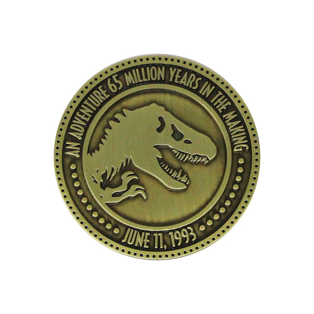 Jurassic Park Collectable Coin 30th Anniversa 5060948292641