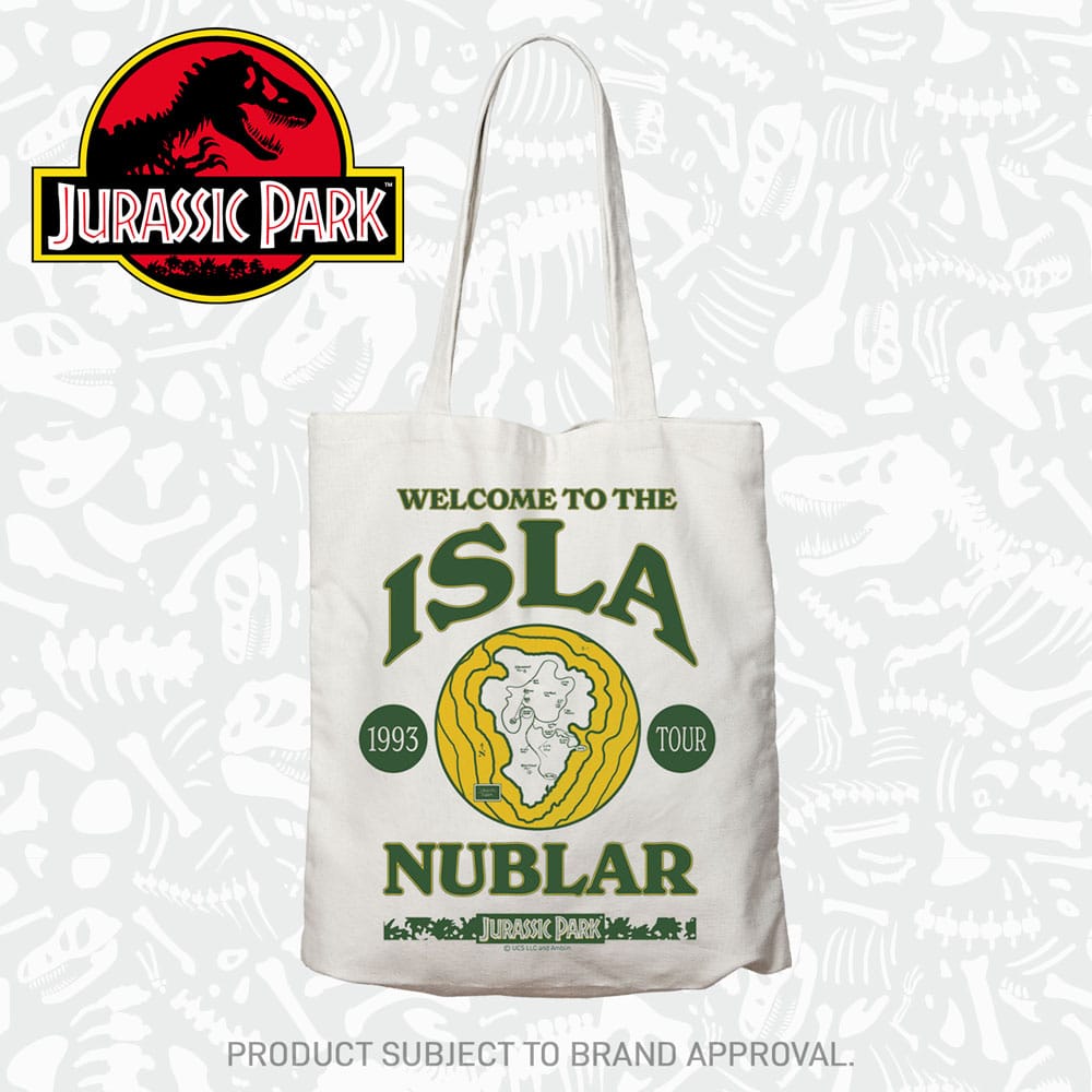 Jurassic Park Tote Bag Isla Nublar 5060948293419