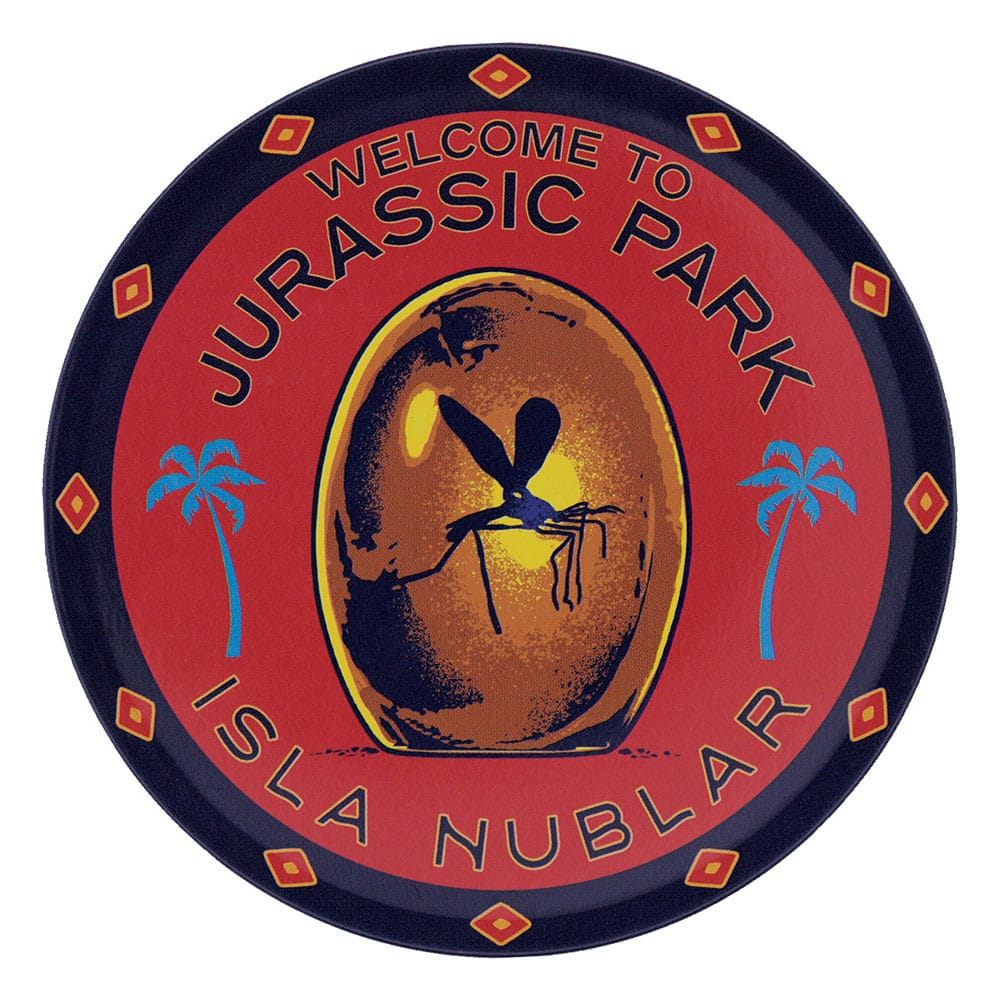 Jurassic Park Coaster 4-Pack 5060948296366