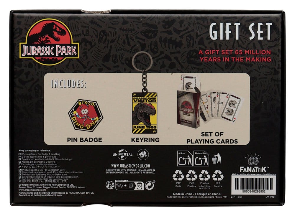 Jurassic Park Gift set Dino 5060948298902