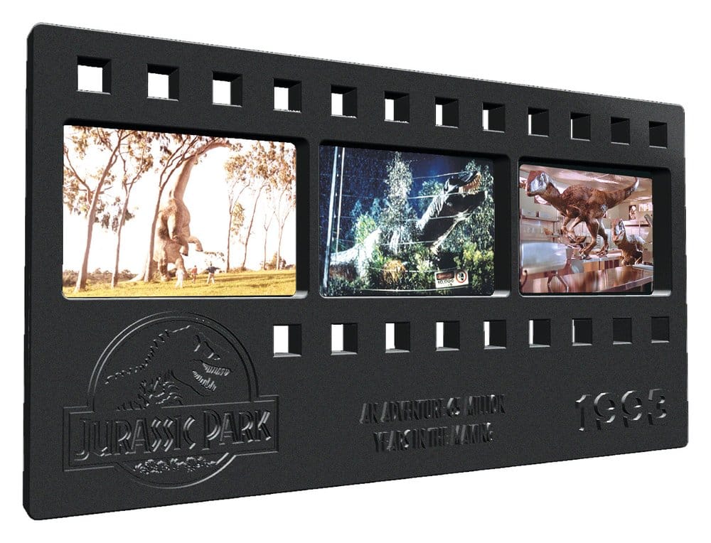Jurassic Park Ingot Metal Film Strip Collectible 12 cm 5060948299985