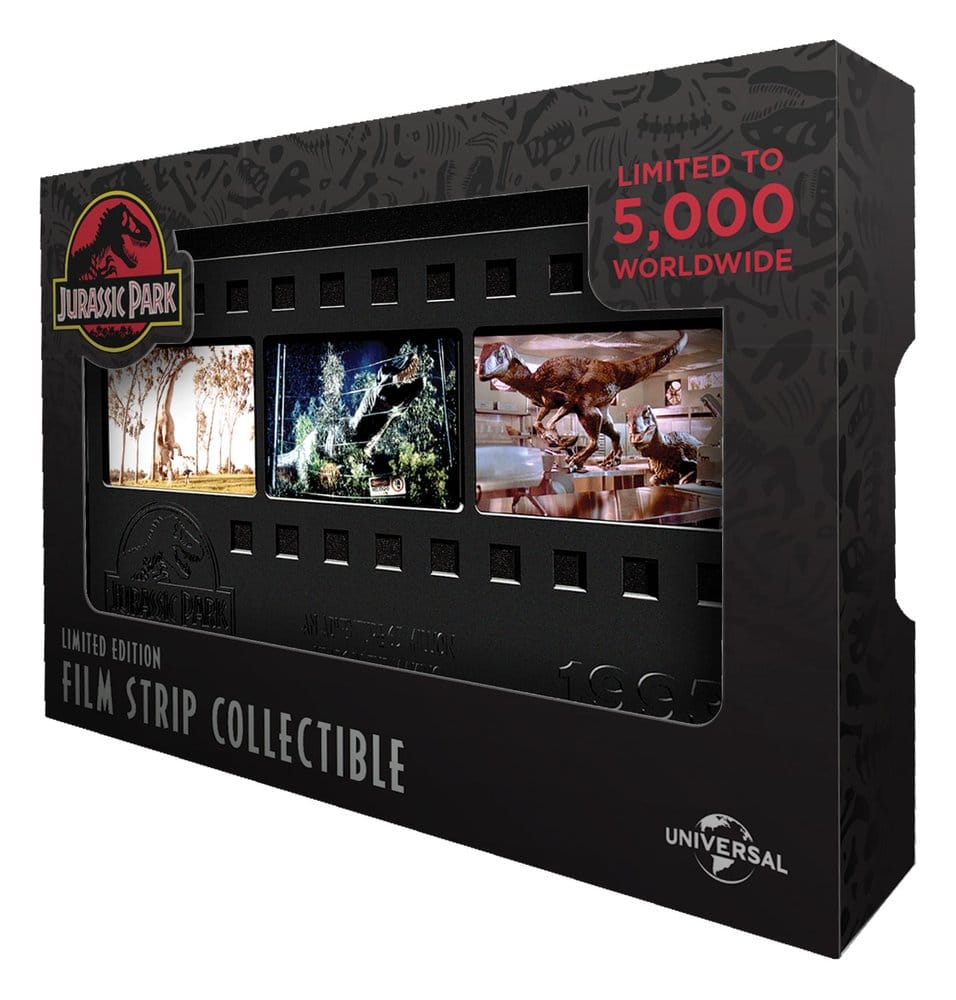 Jurassic Park Ingot Metal Film Strip Collectible 12 cm 5060948299985