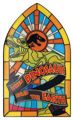 Jurassic Park Ingot Stained Glass Style Metal 11 cm 5060948299992