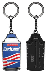 Jurassic Park Keychain Sliding Barbasol Can 5061114760636