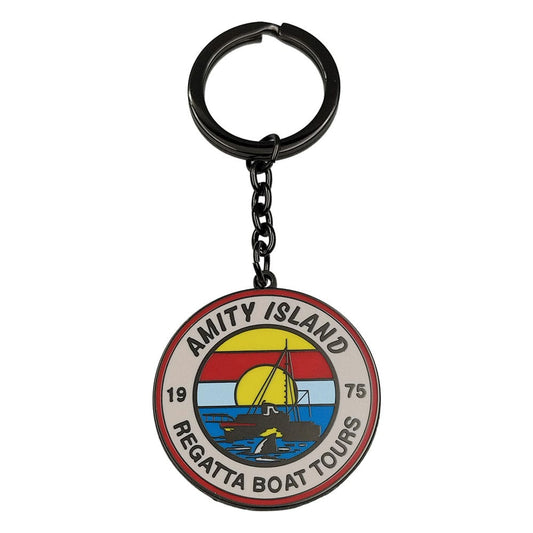 Jaws Keychain 50th Anniversary Regatta Boat Tour Limited Edition 5060948297325