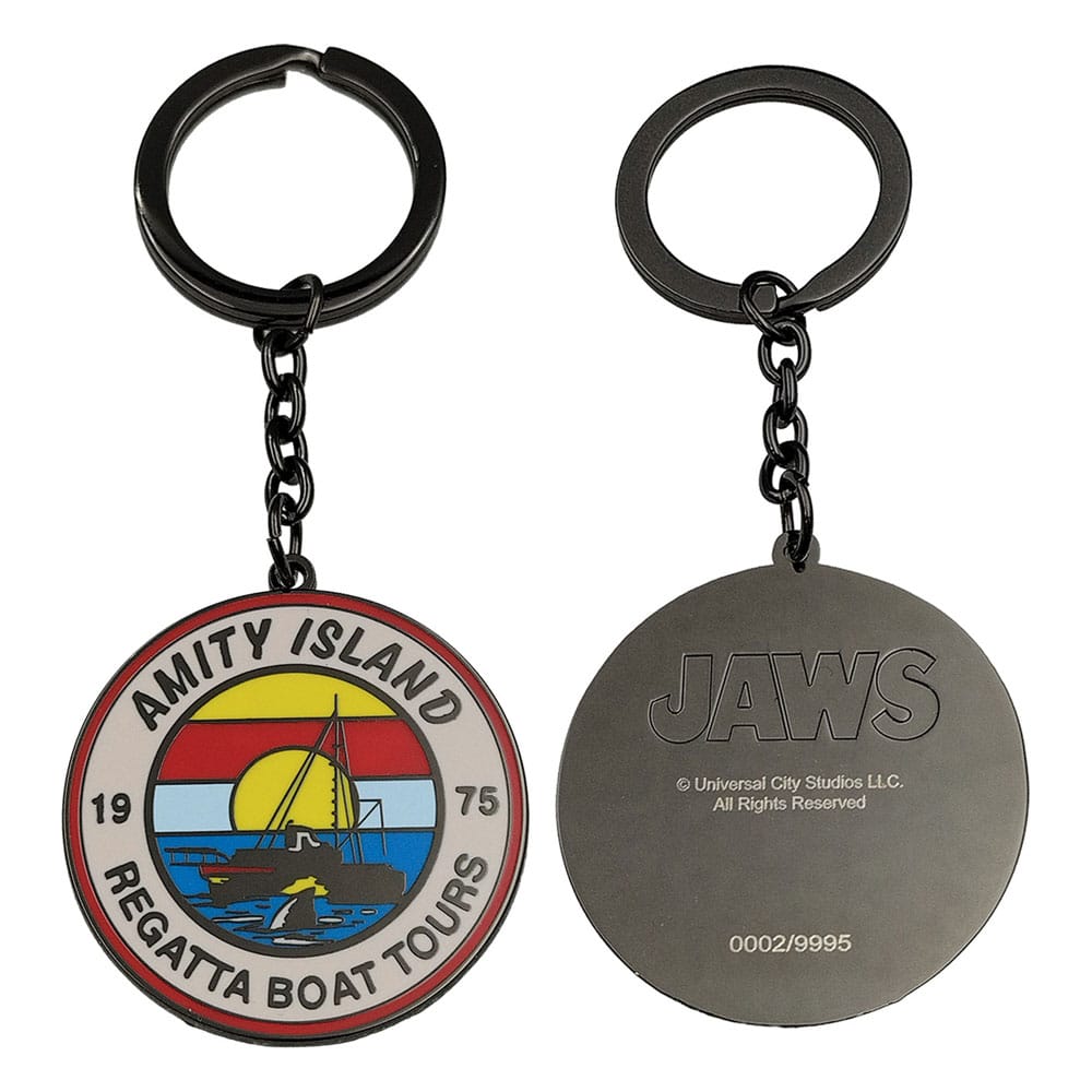 Jaws Keychain 50th Anniversary Regatta Boat Tour Limited Edition 5060948297325