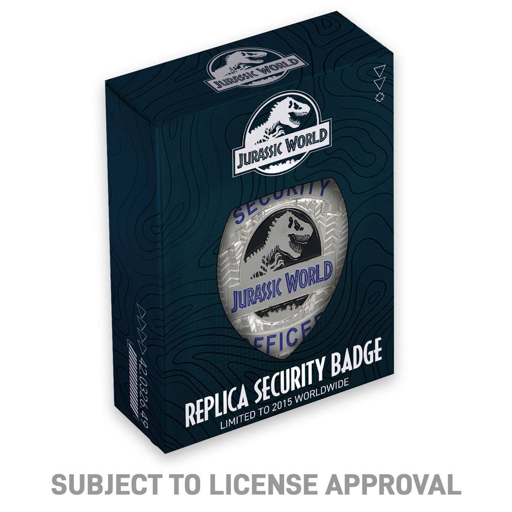 Jurassic World Limited Edition Replica Security Officer Badge 5060662468964