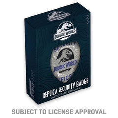 Jurassic World Limited Edition Replica Security Officer Badge 5060662468964