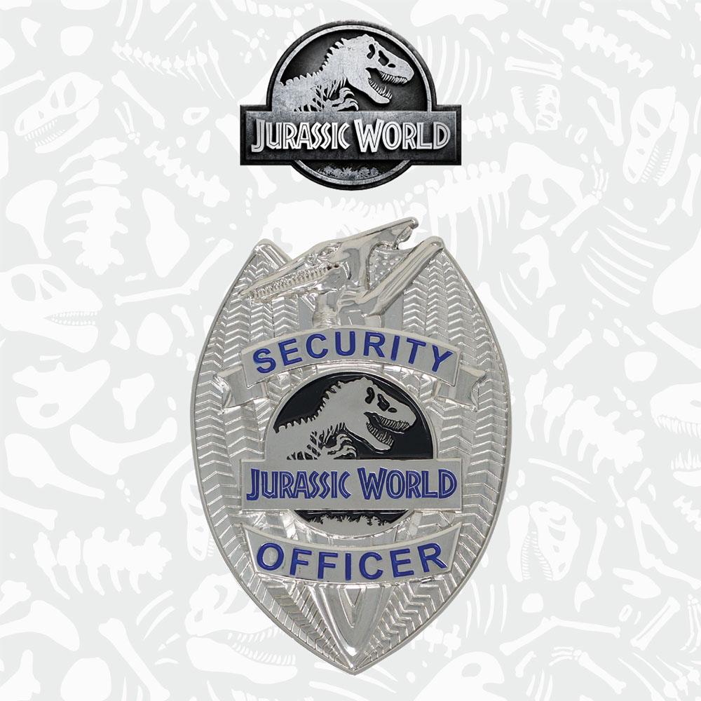 Jurassic World Limited Edition Replica Security Officer Badge 5060662468964