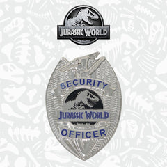 Jurassic World Limited Edition Replica Security Officer Badge 5060662468964