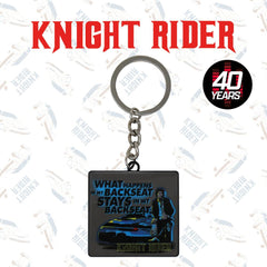 Knight Rider Metal Keychain 40th Anniversary  5060662467479