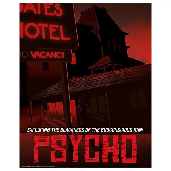 Alfred Hitchcock Art Print Ver. B Limited Edition 30 x 47 cm 5060662462191