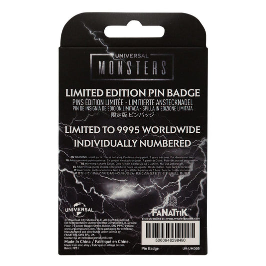 Universal Monsters Pin Badge Limited Edition 5060948298490