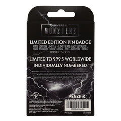 Universal Monsters Pin Badge Limited Edition 5060948298490