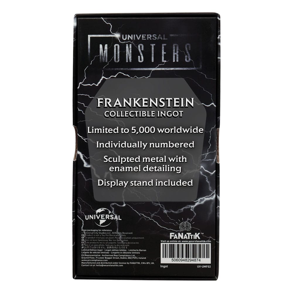 Universal Monsters Ingot Frankenstein´s Monster Limited Edition 5060948294874