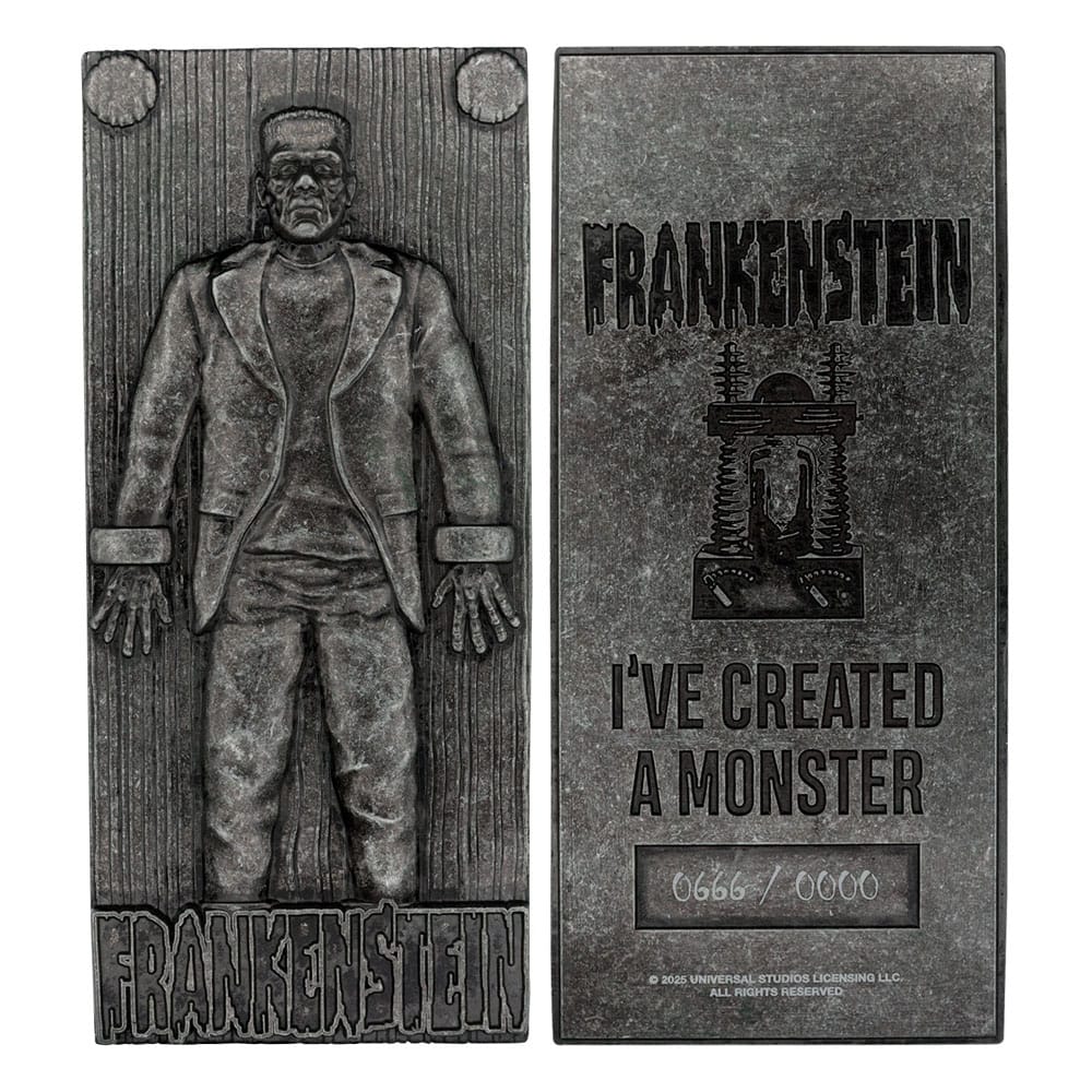 Universal Monsters Ingot Frankenstein´s Monster Limited Edition 5060948294874