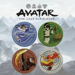Avatar The Last Airbender Coaster 4-Pack 5060948295000