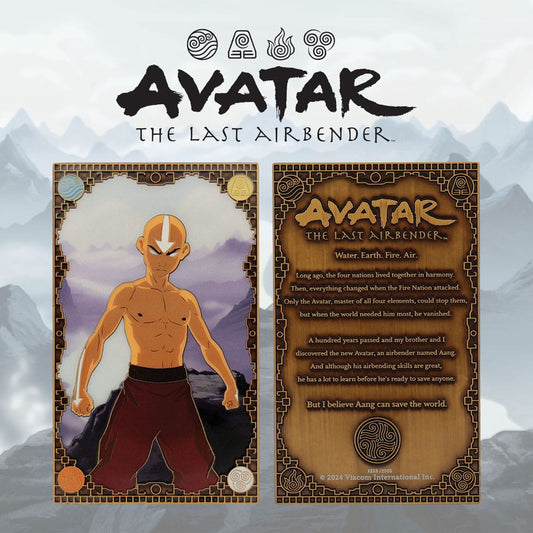 Avatar The Last Airbender Ingot Aang Limited  5060948295024