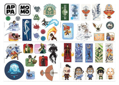 Avatar: The Last Airbender Tech Sticker Pack  5060948299060