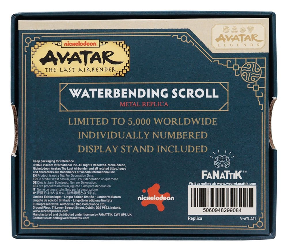 Avatar: The Last Airbender Replica Waterbending Scroll 5060948299084