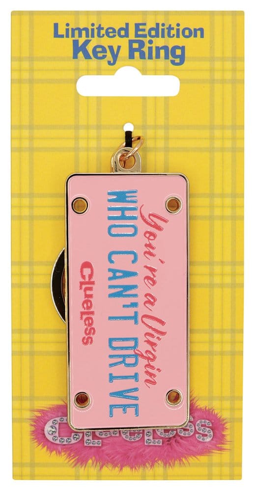 Clueless Keyring License Plate Limited Edition 5061114760674
