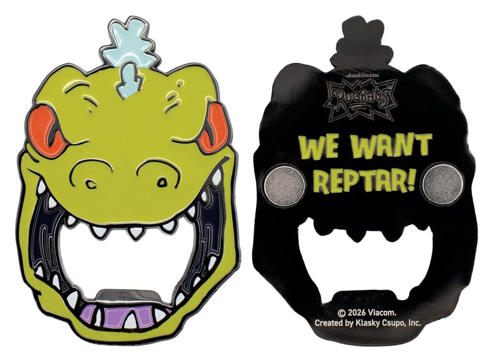 Rugrats Bottle Opener 35th Anniversary Reptar 5061114760896