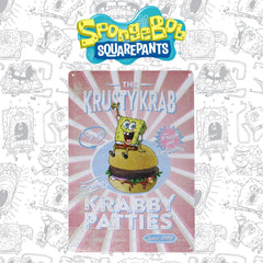 SpongeBob Tin Sign Krusty Krab 5060948291866