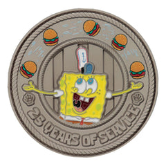 SpongeBob Collectable Coin 25th Anniversary Limited Edition 5060948291132