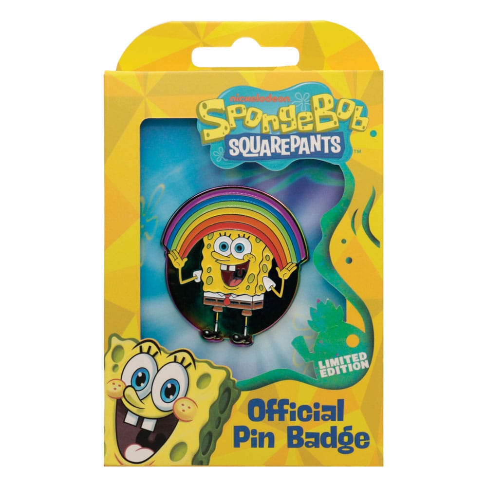 Spongebob Squarepants Pin Badge Rainbow Limited Edition      5060948298568