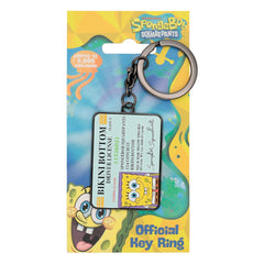 SpongeBob Squarepants Keychain Driver License Limited Edition           5060948298575